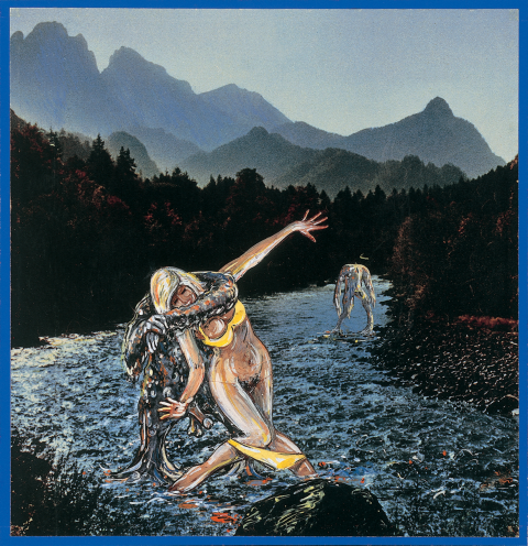 Steiermark, Die Enns (Ein Führer durch Österreich für ausserirdische Wesen Nr.2) 1964/65 © Attersee